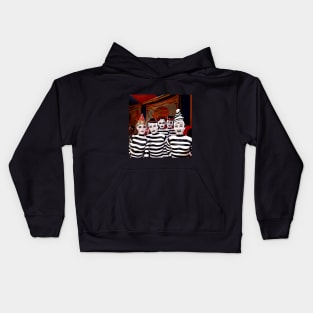 Mimes At The Circus Kids Hoodie